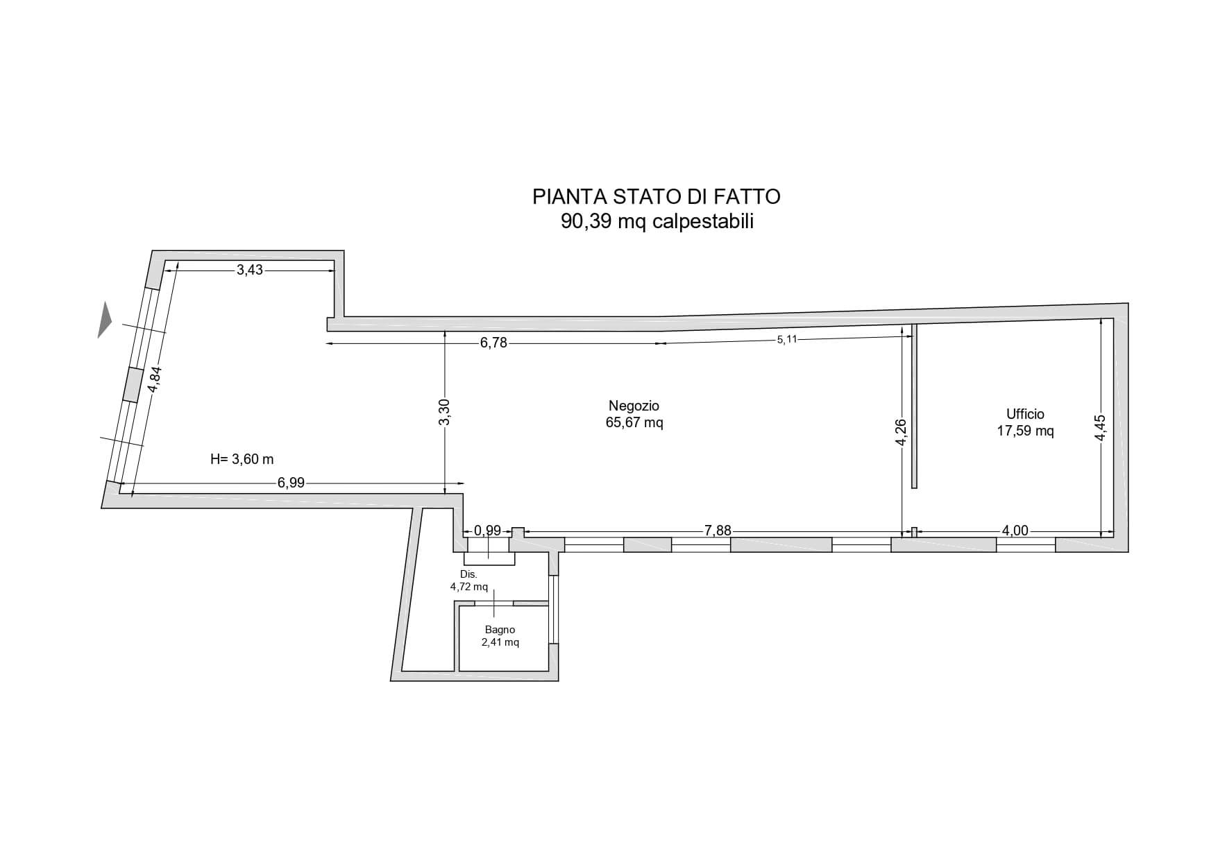 Pzz. Maria Vergine, Monserrato, Sardegna, 3 Stanze da Letto Stanze da Letto, 2 Stanze Stanze,1 BagnoBathrooms,Office,Commerciale vendita,Pzz. Maria Vergine,1003