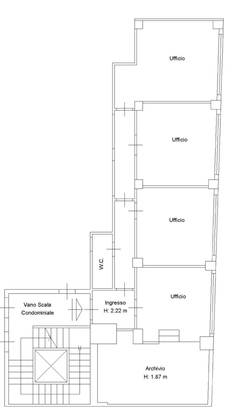 176 Via Mameli, Cagliari, Sardegna, 7 Stanze da Letto Stanze da Letto, 4 Stanze Stanze,1 BagnoBathrooms,Office,Commerciale vendita,Via Mameli,1,1004